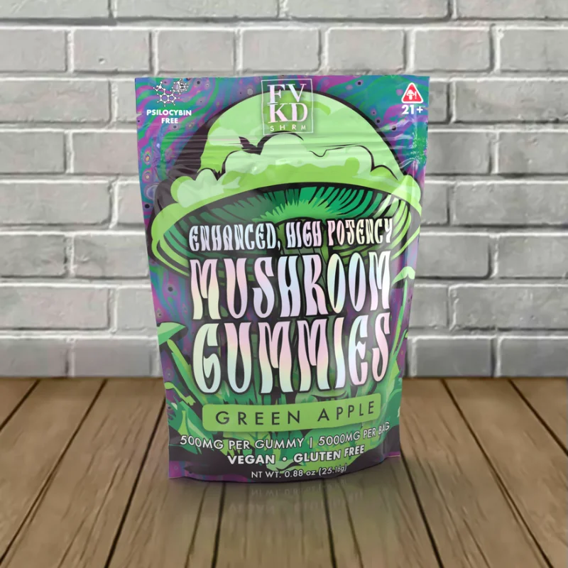 Green Apple Mushroom Gummy for Sale Near Me Today