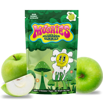 Order Green Apple Mushroom Gummies Discreet Shipping Today