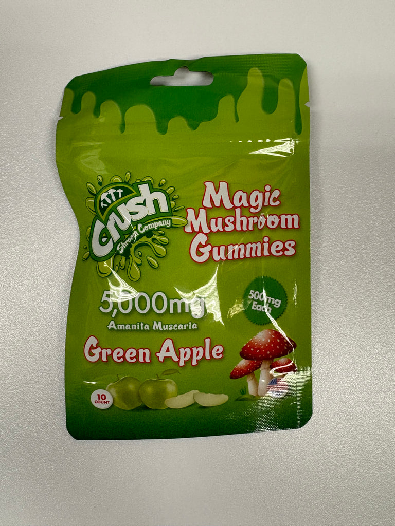 Buy Green Apple Mushroom Gummies Online